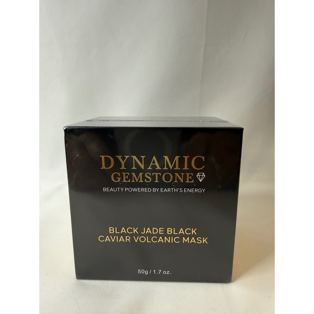 Dynamic Gemstone Black Jade Black Caviar‎ Volcanic Mask 50g 1.7oz
New Sealed